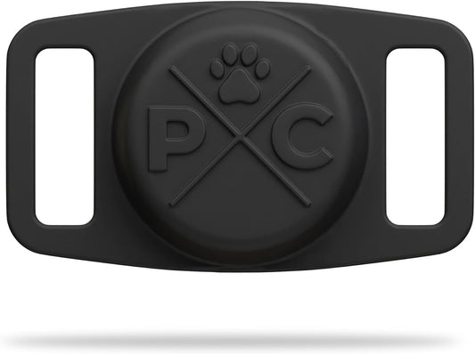 Airtag Dog Collar Holder - Durable Silicone Tracking Solution for Dogs & Cats - Keep Your Pets Safe with Apple Airtag Technology